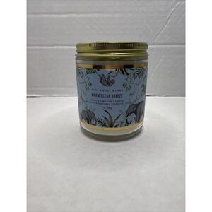 Bath & Body Works Warm Ocean Breeze 1-Wick Scented Candle 7oz RETIRED‎ HTF